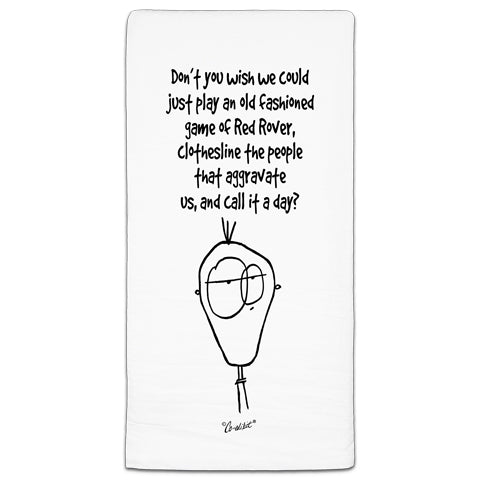 "Don't You Wish" Flour Sack Towel by Co-edikit