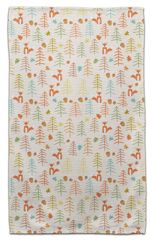 Fox & Trees Eco-Friendly Towel