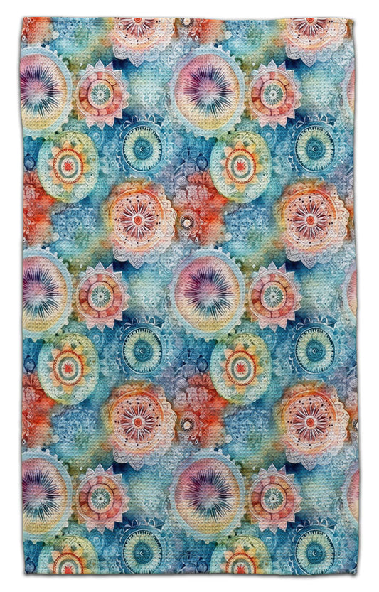 Mandalas Blue Eco-Friendly Towel